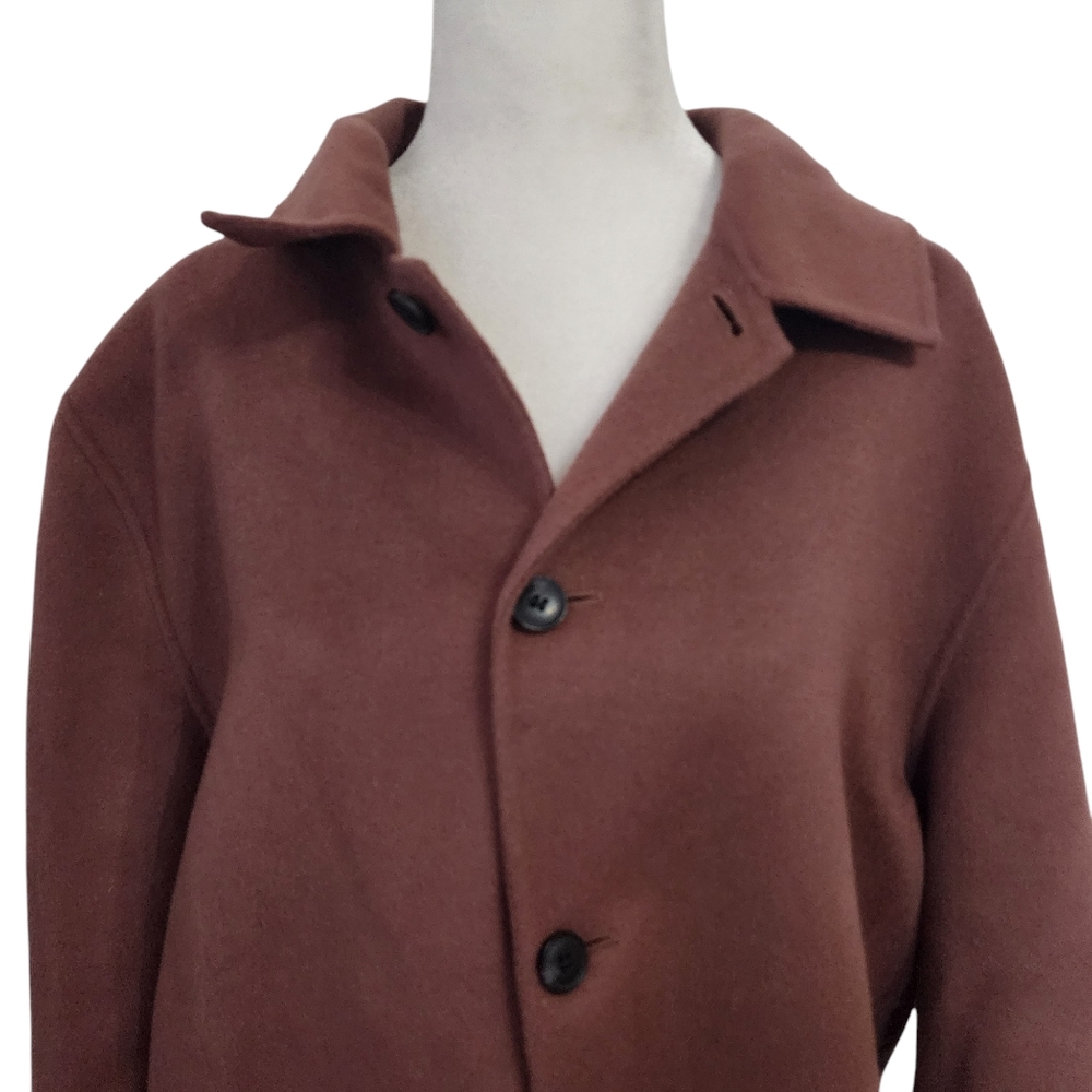 Cos Large Pocket Button Up Utility Wool Jacket In… - image 4